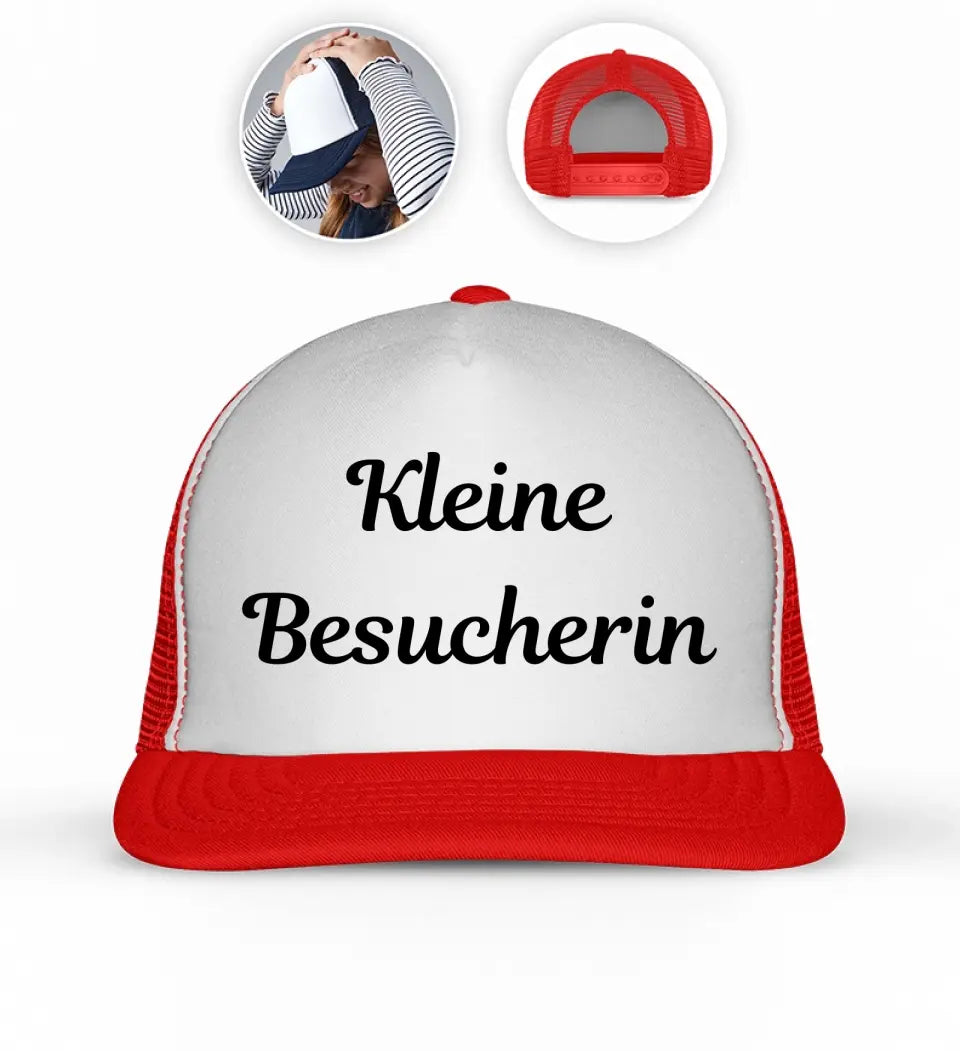 Kleine Besucherin - Kinder Retro Cap