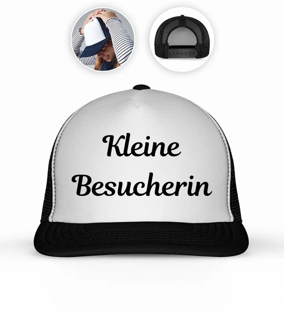 Kleine Besucherin - Kinder Retro Cap