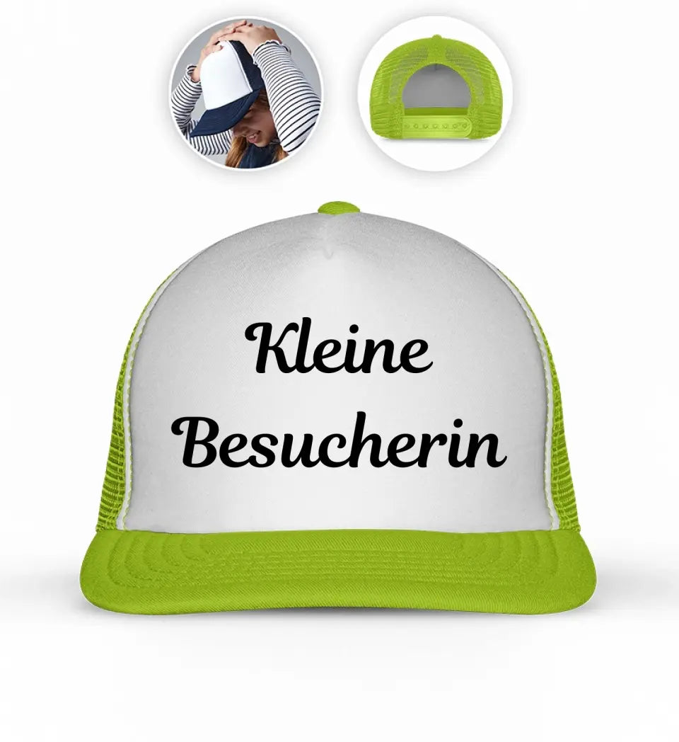 Kleine Besucherin - Kinder Retro Cap