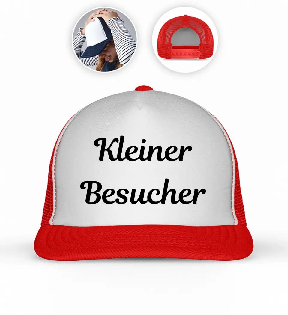 Kleiner Besucher - Kinder Retro Cap