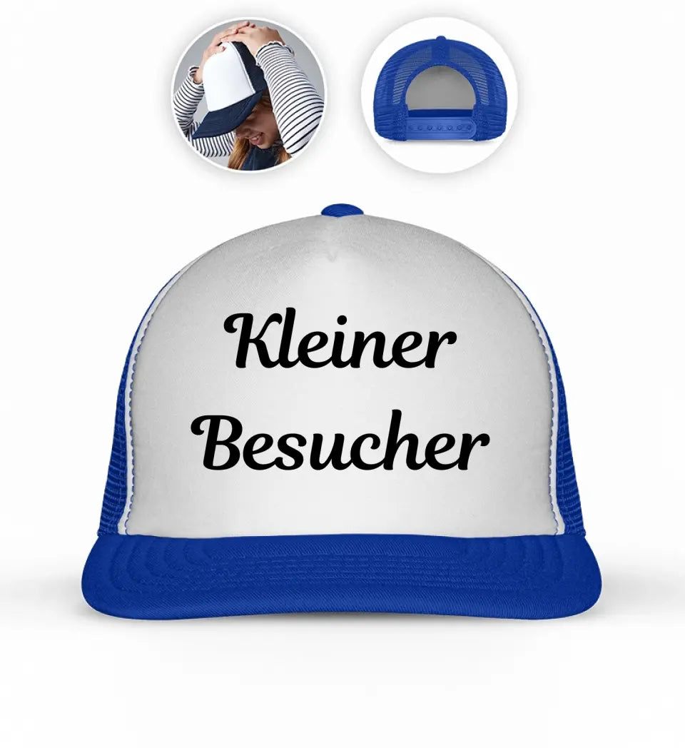 Kleiner Besucher - Kinder Retro Cap