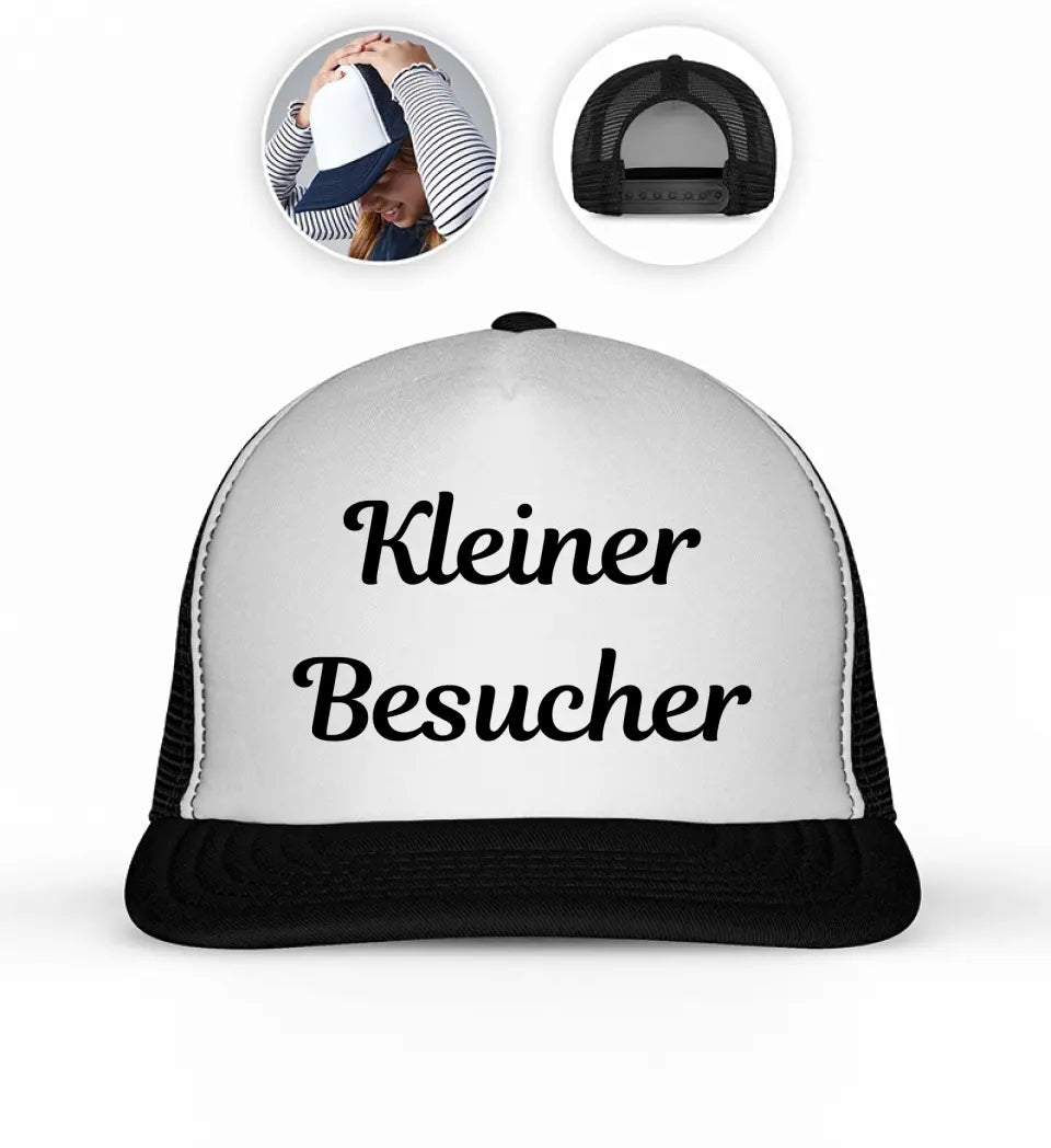 Kleiner Besucher - Kinder Retro Cap