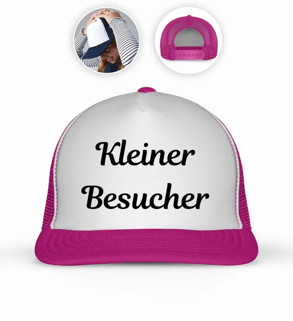 Kleiner Besucher - Kinder Retro Cap