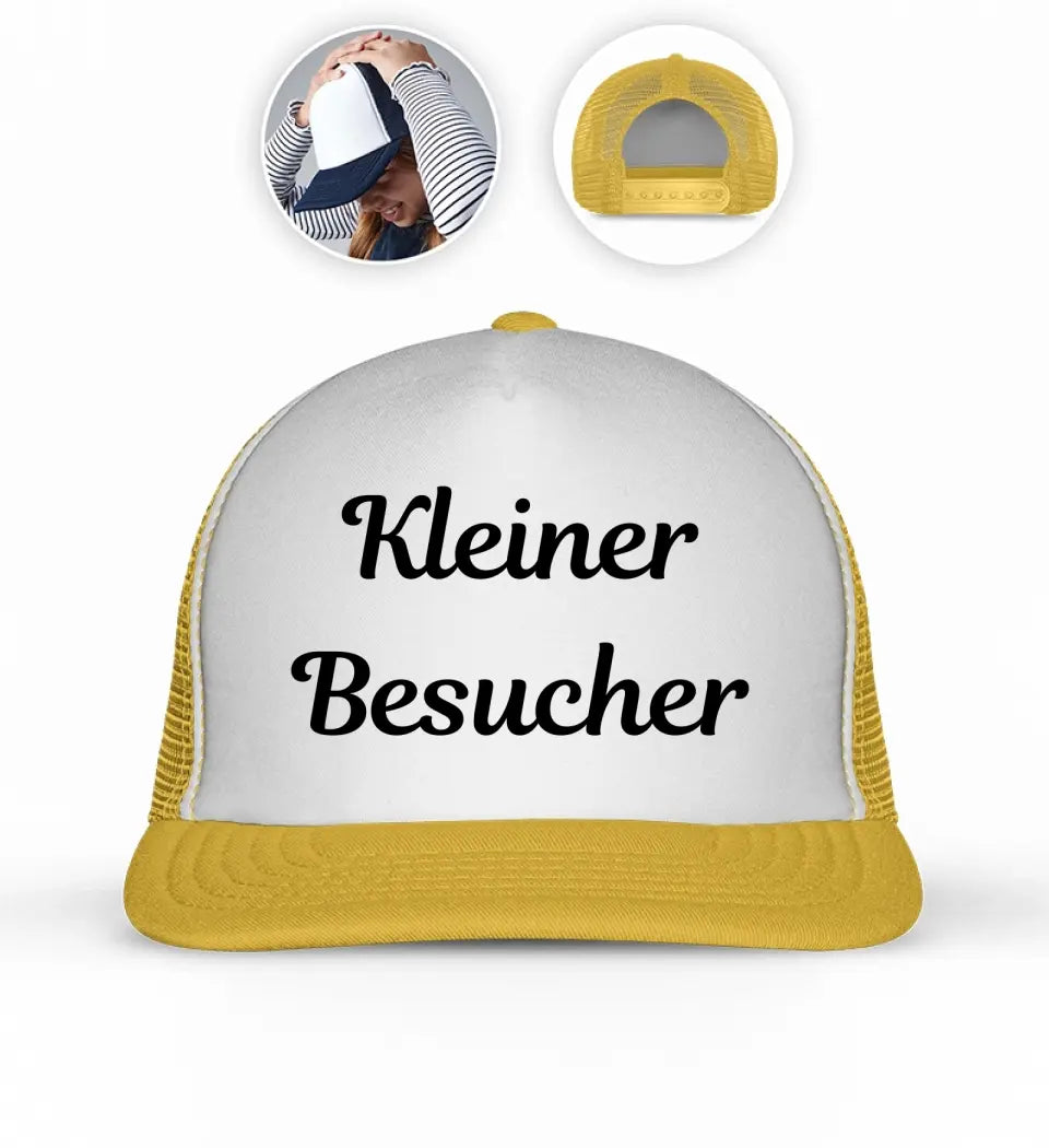 Kleiner Besucher - Kinder Retro Cap