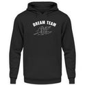 Dream Team Papa Fauststoß - Herren Hoodie personalisierbar