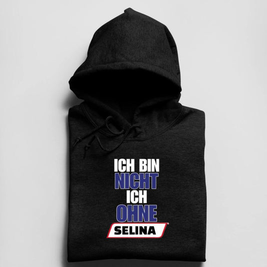 Ich bin nicht ich ohne [Kindername] - Herren Hoodie personalisierbar