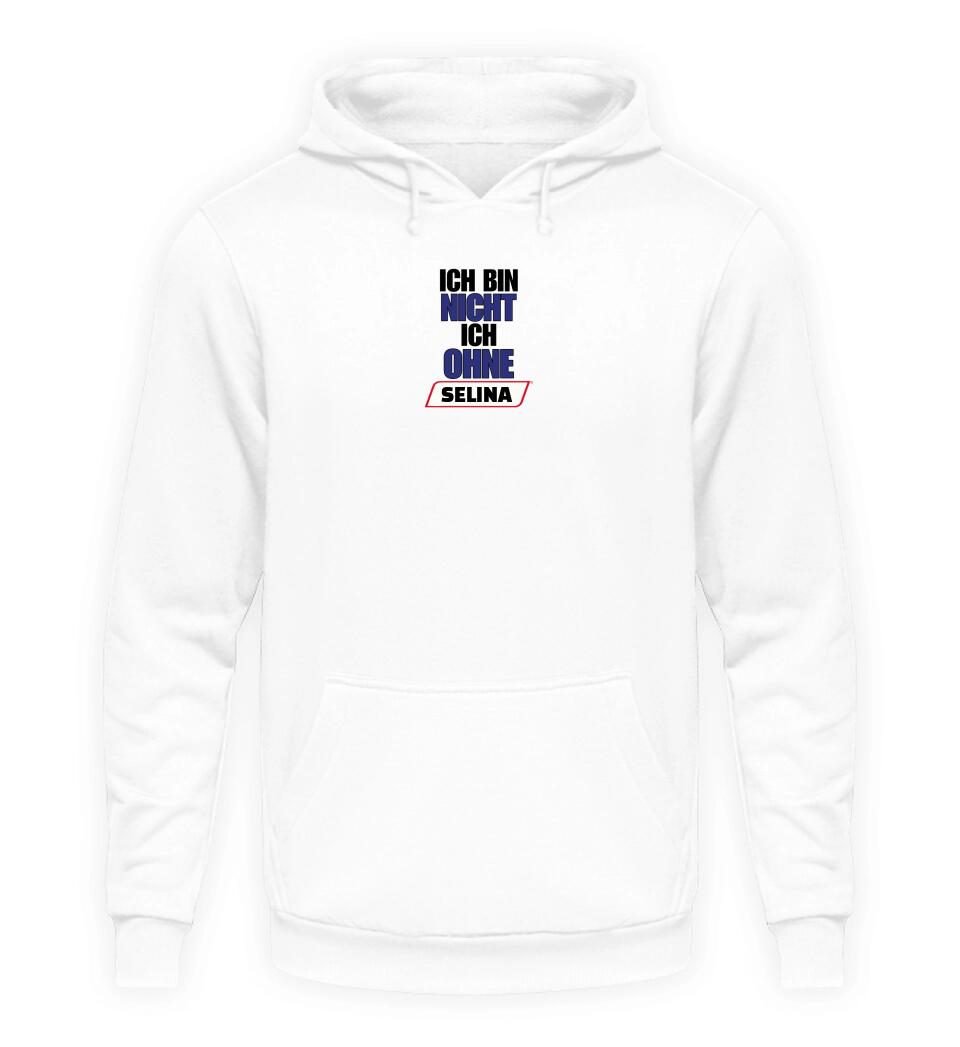 Ich bin nicht ich ohne [Kindername] - Herren Hoodie personalisierbar