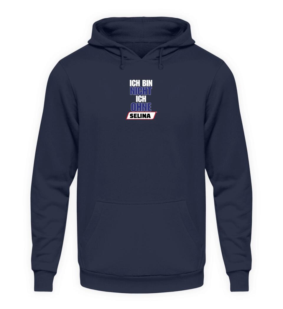 Ich bin nicht ich ohne [Kindername] - Herren Hoodie personalisierbar