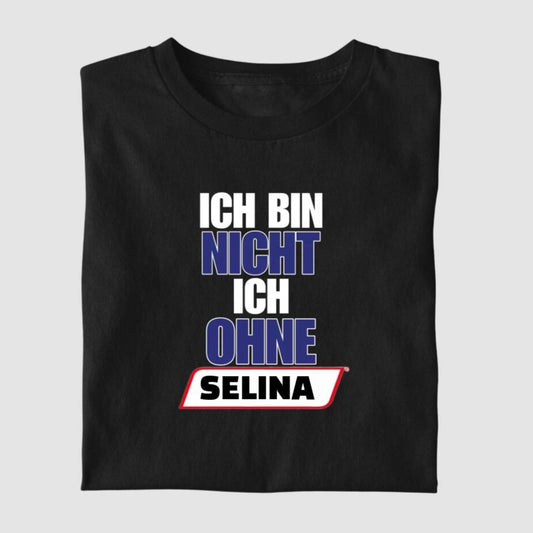 Ich bin nicht ich ohne [Kindername] - Herren T-Shirt personalisierbar