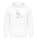 Hand auf Hand - Damen Hoodie personalisierbar