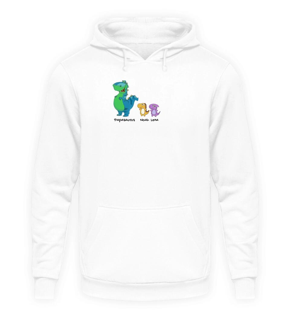 Papasaurus - Herren Hoodie personalisierbar