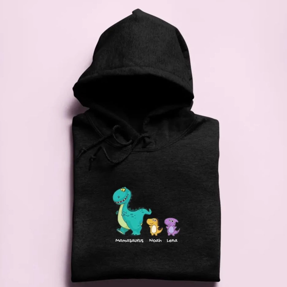 Mamasaurus - Damen Hoodie personalisierbar