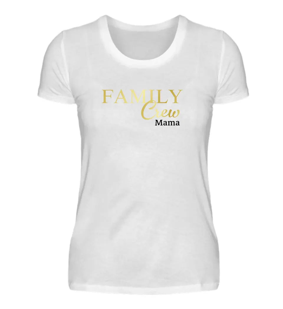 Family Crew - Damen T-Shirt personalisierbar