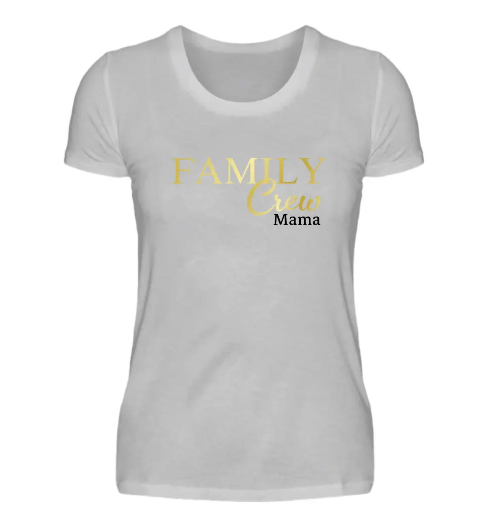 Family Crew - Damen T-Shirt personalisierbar