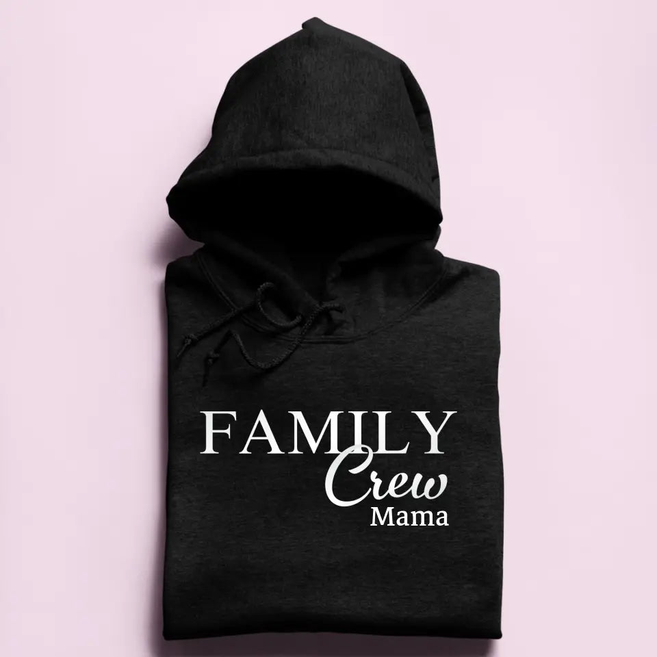 Family Crew - Damen Hoodie personalisierbar