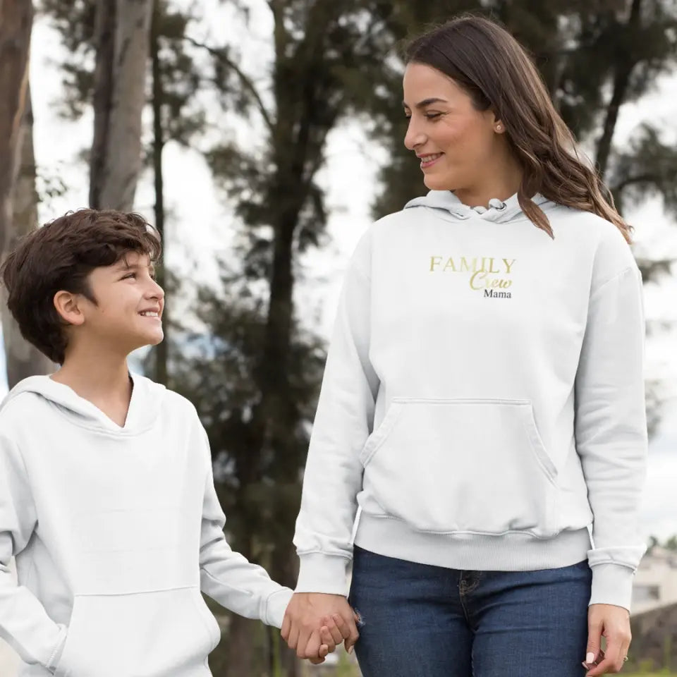 Family Crew - Damen Hoodie personalisierbar