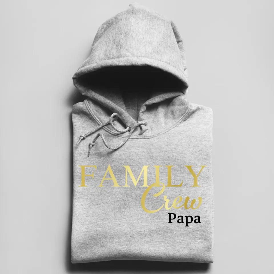 Family Crew - Herren Hoodie personalisierbar