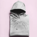 Herzhand mit Kindernamen - Damen Hoodie personalisierbar