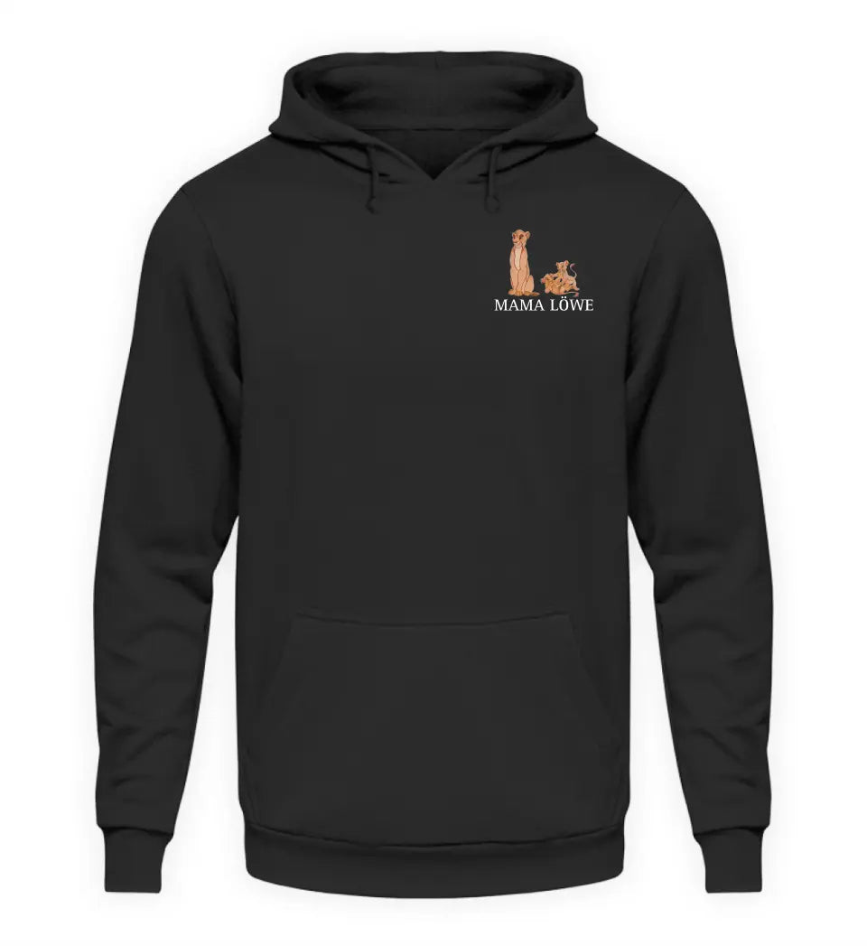 Mama Löwe - Damen Hoodie personalisierbar