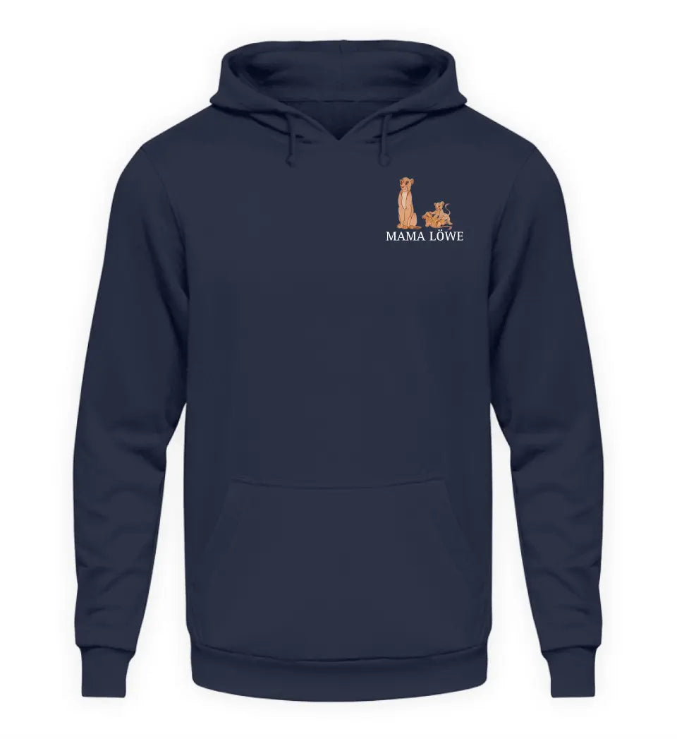 Mama Löwe - Damen Hoodie personalisierbar