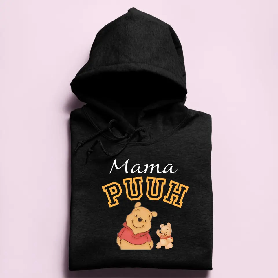 Mama Puuh - Damen Hoodie personalisierbar