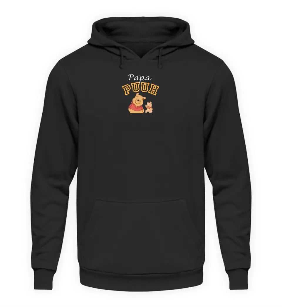 Papa Puuh - Herren Hoodie personalisierbar