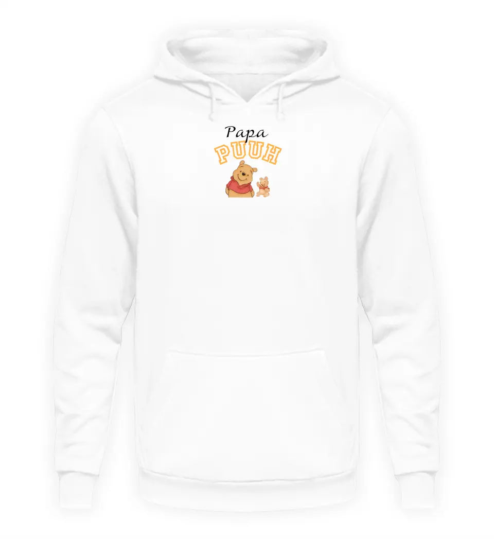 Papa Puuh - Herren Hoodie personalisierbar