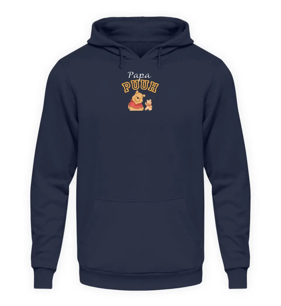 Papa Puuh - Herren Hoodie personalisierbar