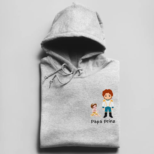 Papa Prinz - Herren Hoodie personalisierbar