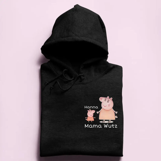 Mama Wutz - Damen Hoodie personalisierbar