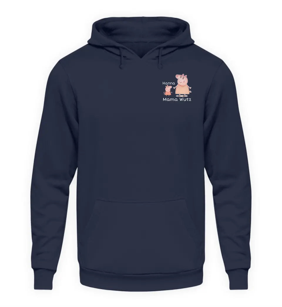 Mama Wutz - Damen Hoodie personalisierbar