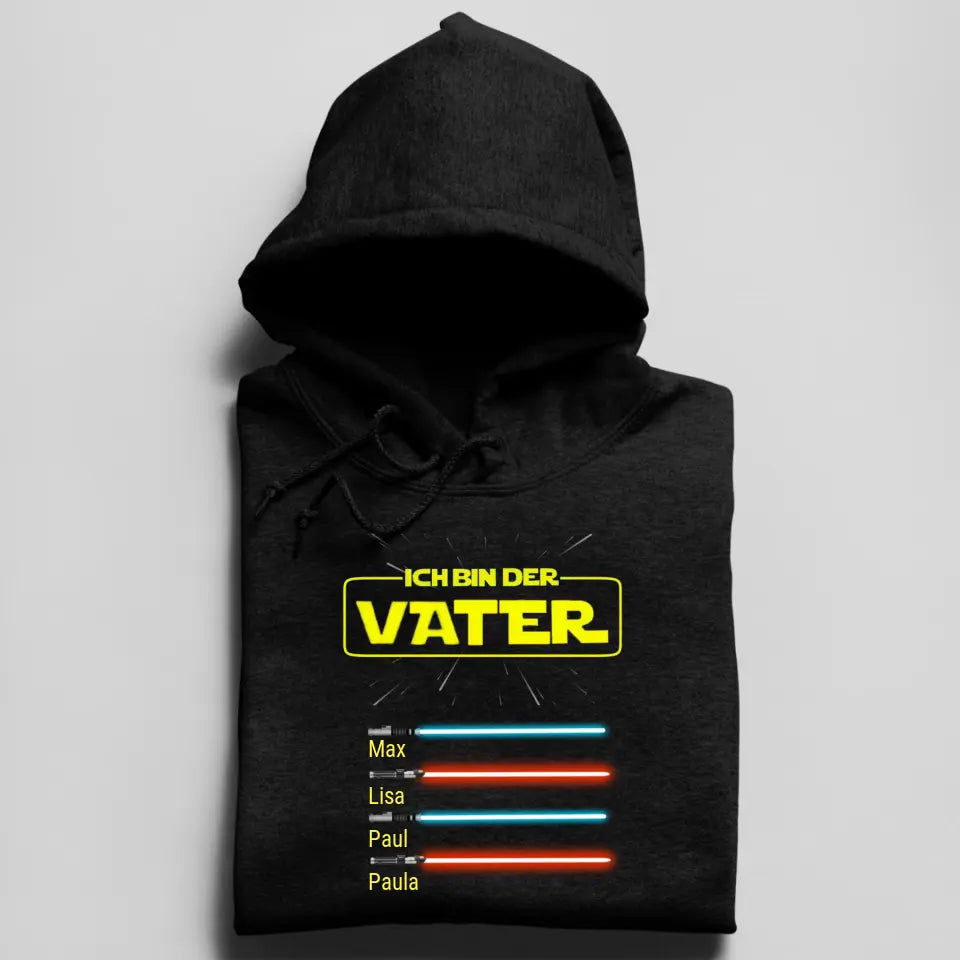 Ich bin der Vater - Herren Hoodie personalisierbar