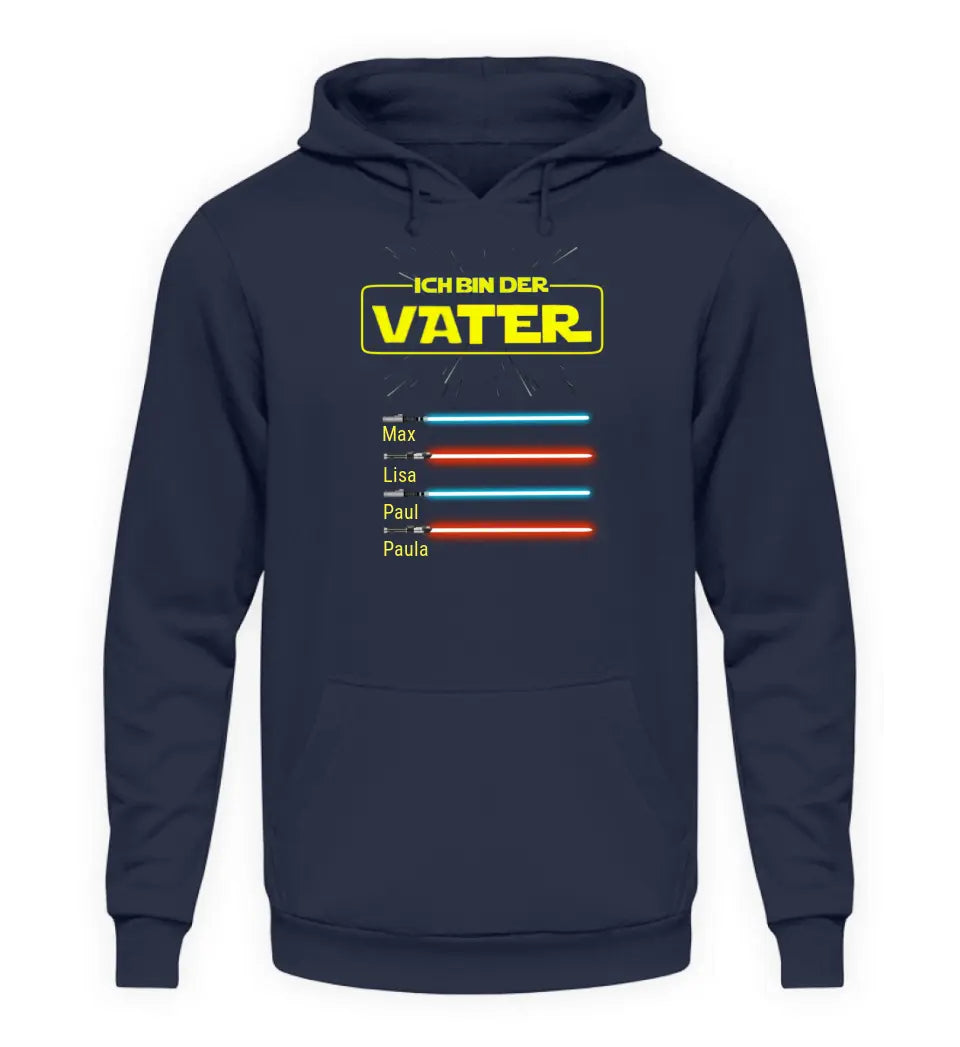 Ich bin der Vater - Herren Hoodie personalisierbar