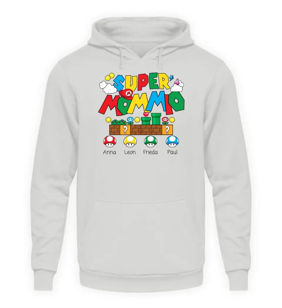 Super Mommio - Damen Hoodie personalisierbar