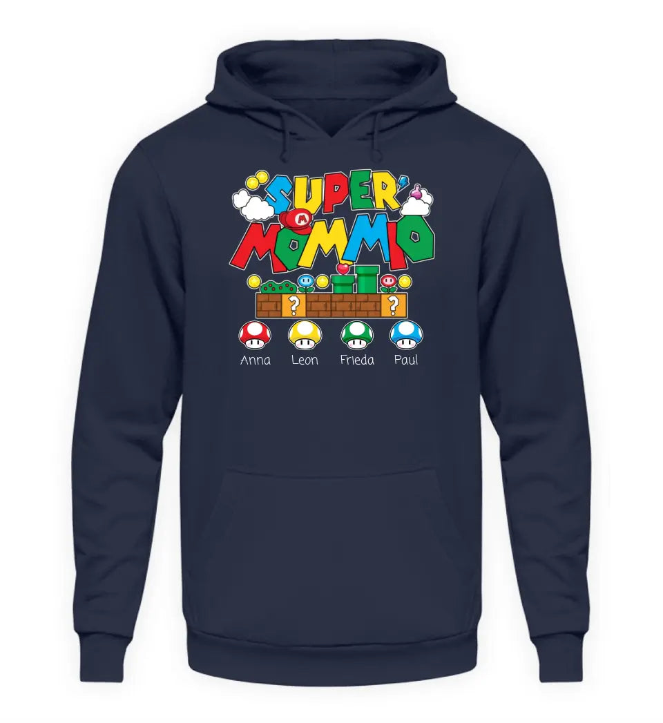 Super Mommio - Damen Hoodie personalisierbar