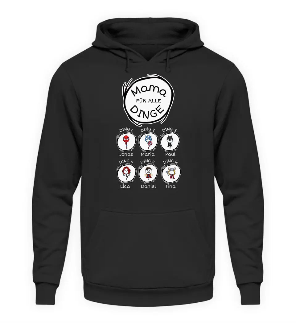 Mama für alle Dinge - Damen Hoodie personalisierbar