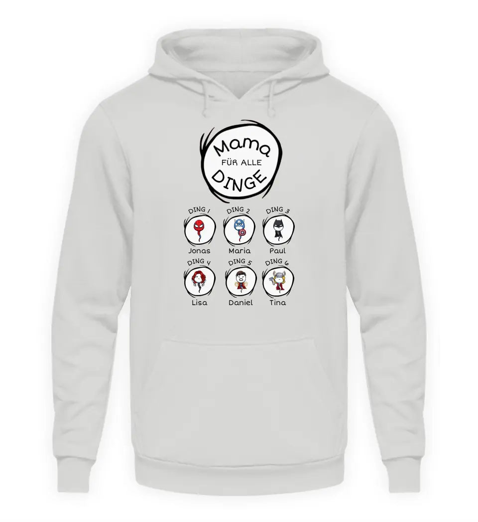 Mama für alle Dinge - Damen Hoodie personalisierbar