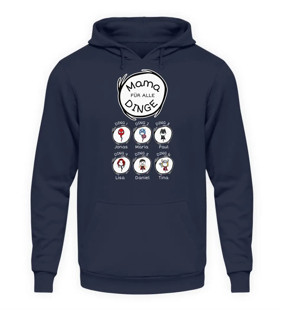 Mama für alle Dinge - Damen Hoodie personalisierbar