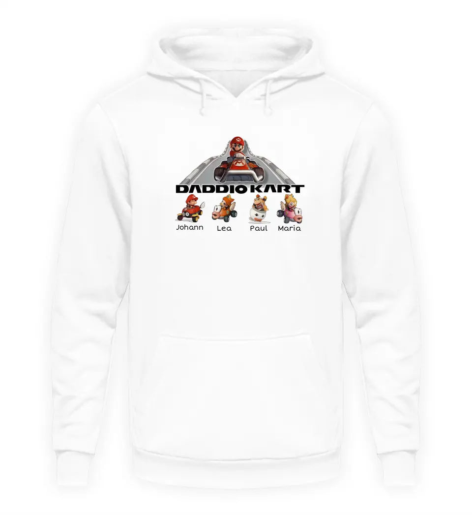 Daddio Kart - Herren Hoodie personalisierbar