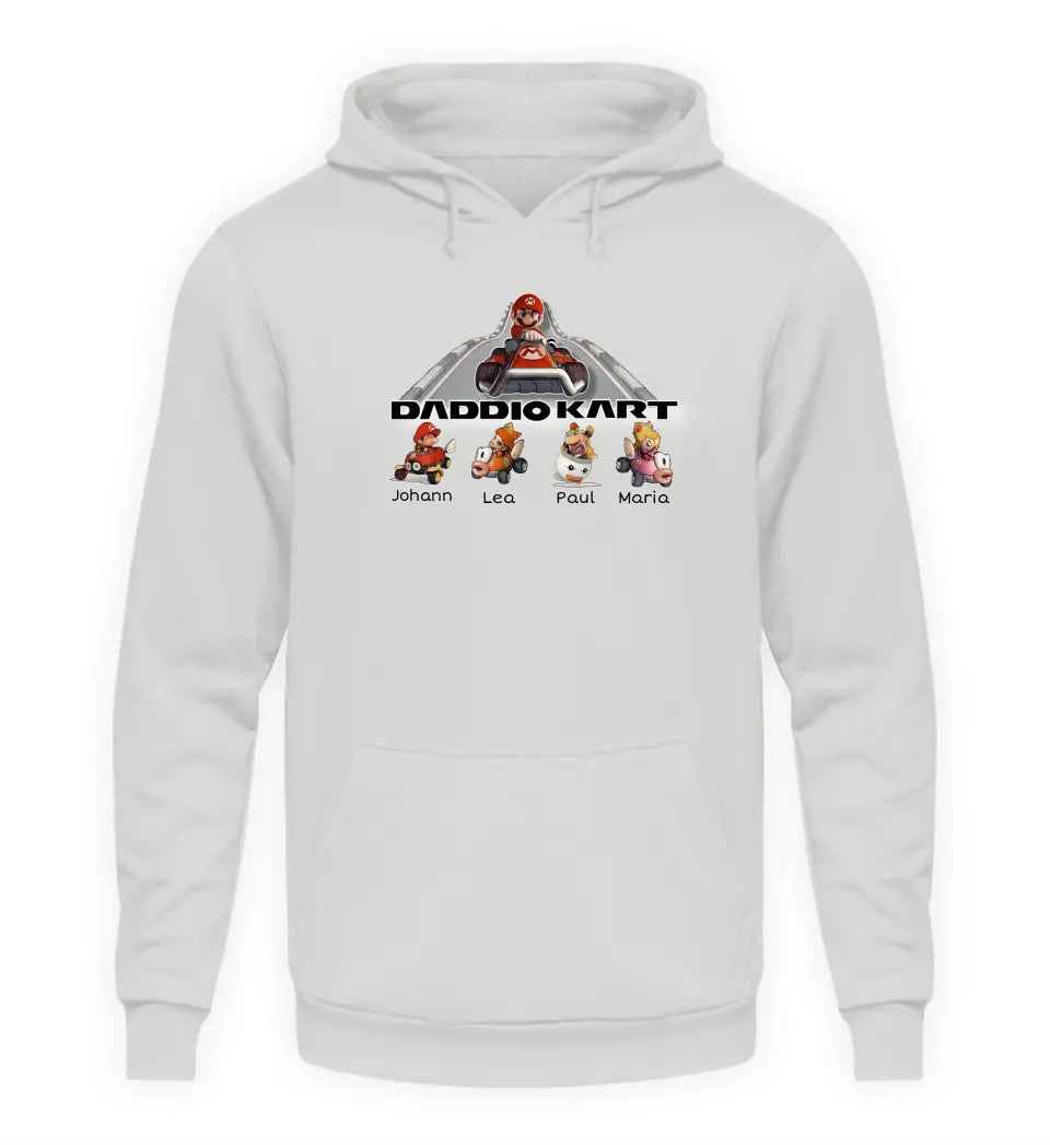 Daddio Kart - Herren Hoodie personalisierbar