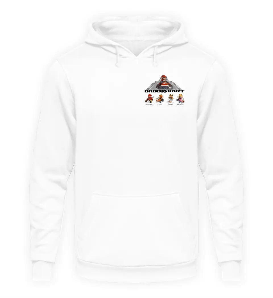 Daddio Kart - Herren Hoodie personalisierbar