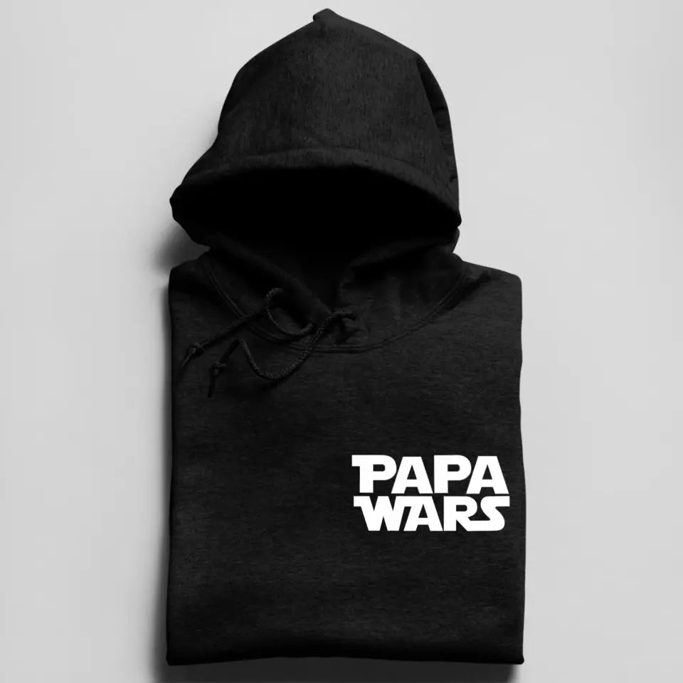 Papa Wars - Herren Hoodie personalisierbar