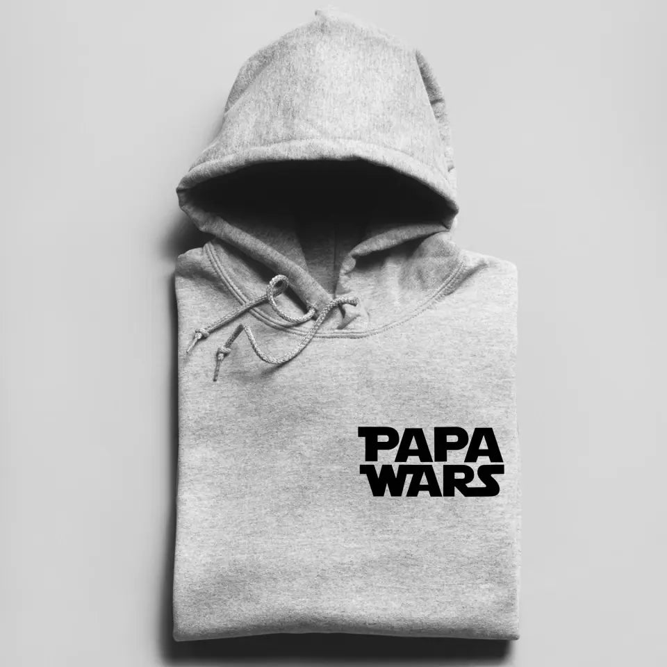 Papa Wars - Herren Hoodie personalisierbar