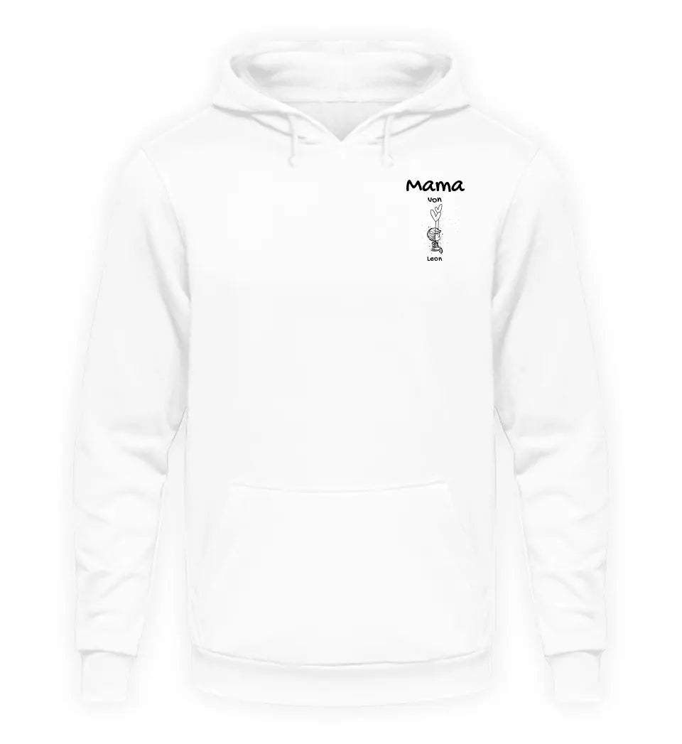 Mama von [Kindername/n] - Damen Hoodie personalisierbar