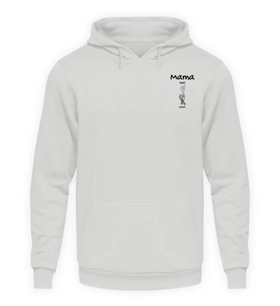 Mama von [Kindername/n] - Damen Hoodie personalisierbar