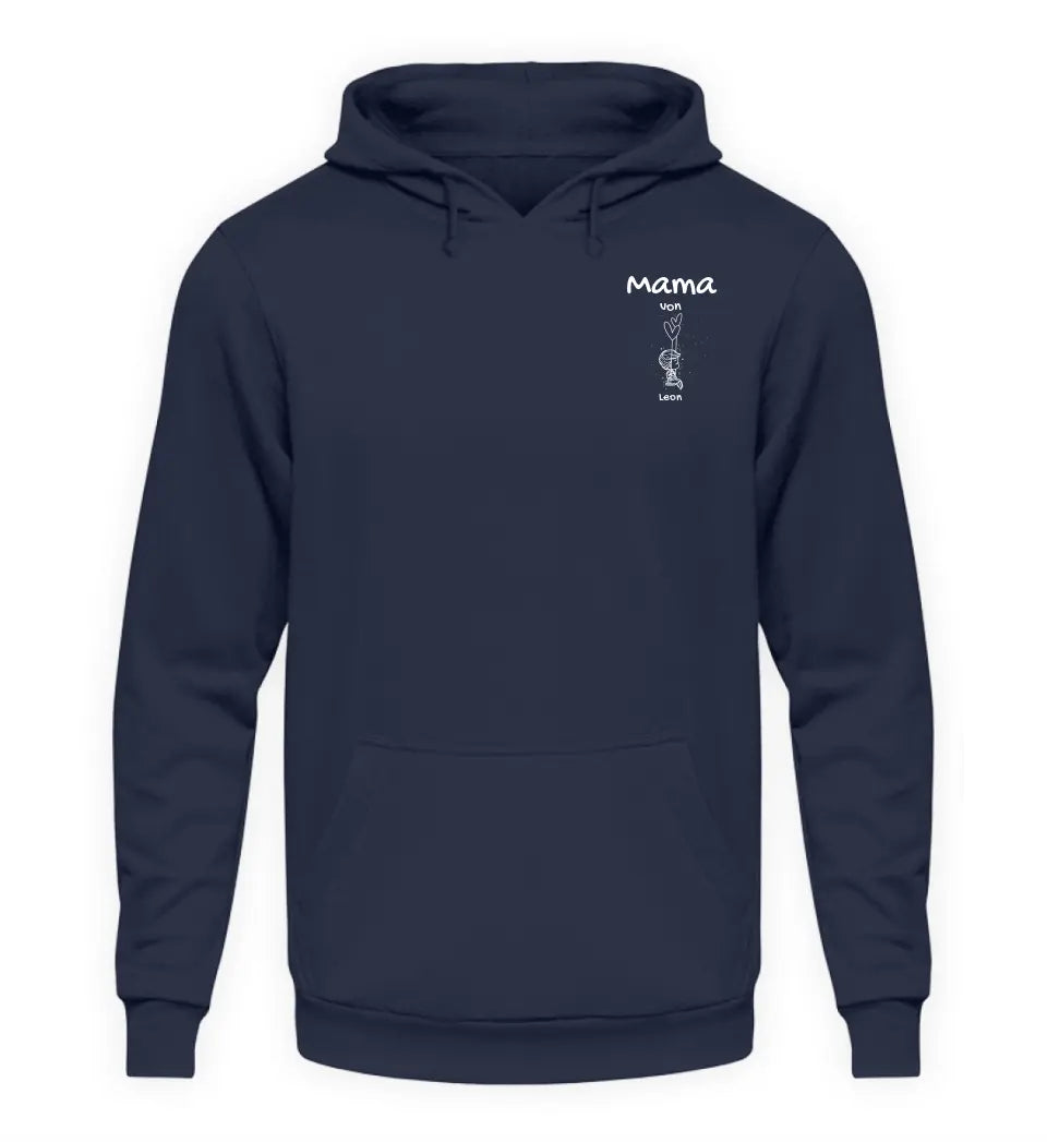 Mama von [Kindername/n] - Damen Hoodie personalisierbar