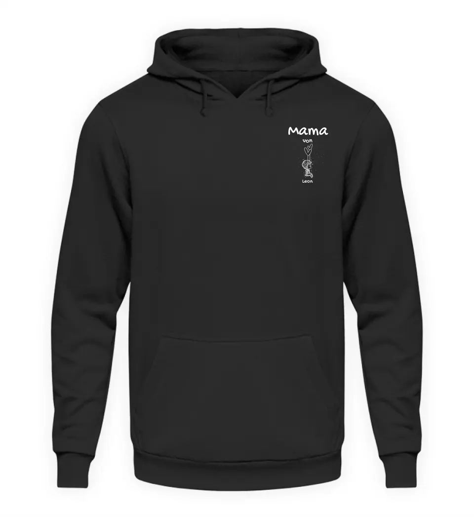 Mama von [Kindername/n] - Damen Hoodie personalisierbar