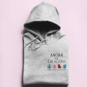 Mom of Dragons - Damen Hoodie personalisierbar