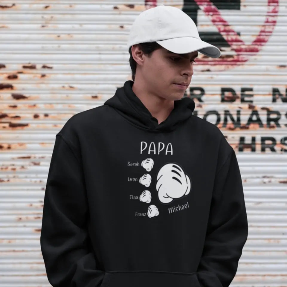 Papa Faust - Herren Hoodie personalisierbar