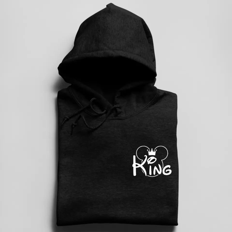 King - Herren Hoodie personalisierbar